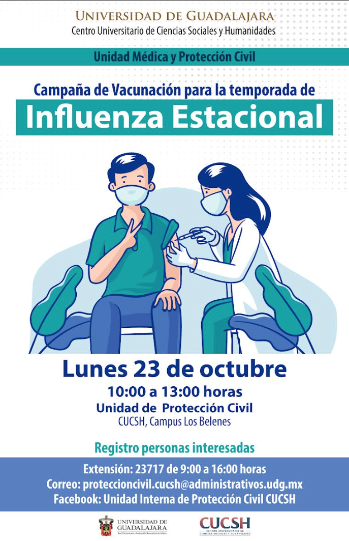 Campaña de Vacunación Contra la Influenza Estacional. CENTRO